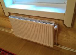 Радиаторы отопления в деревянных домах