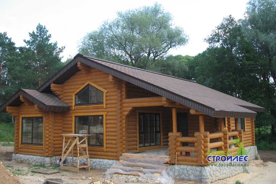 Утепление деревянного дома из бревна: межвенцовый утеплитель джут